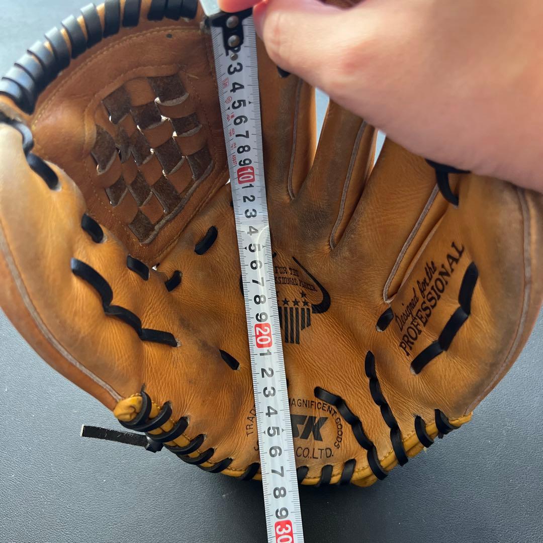 SSK 軟式野球グローブ 全紐交換、グリスアップ済み ヴィンテージ