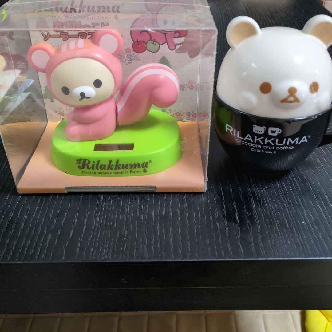 リラックマ フィギュアとマグカップ セット