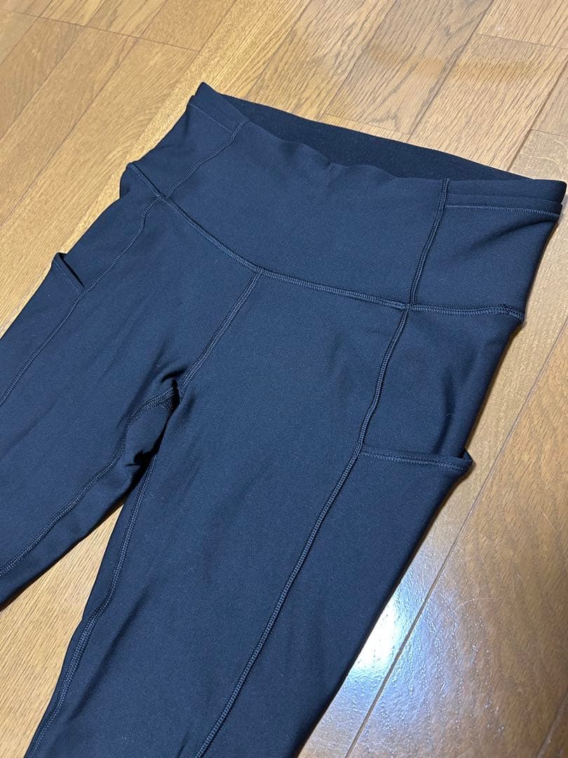 ルルレモン　fast and free レギンス　フリース　28インチ　サイズ4