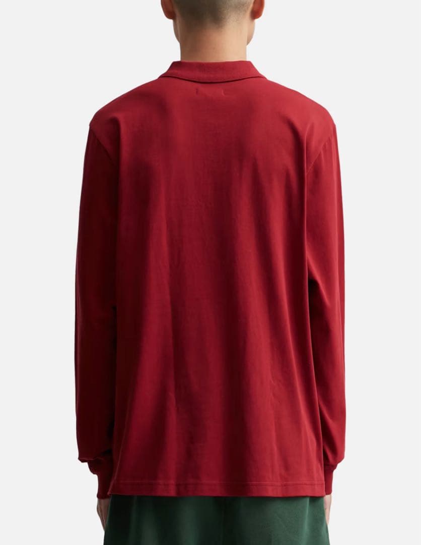 新品 正規品 マルボンゴルフMalbon Golf ポロシャツ 長袖 Lサイズ