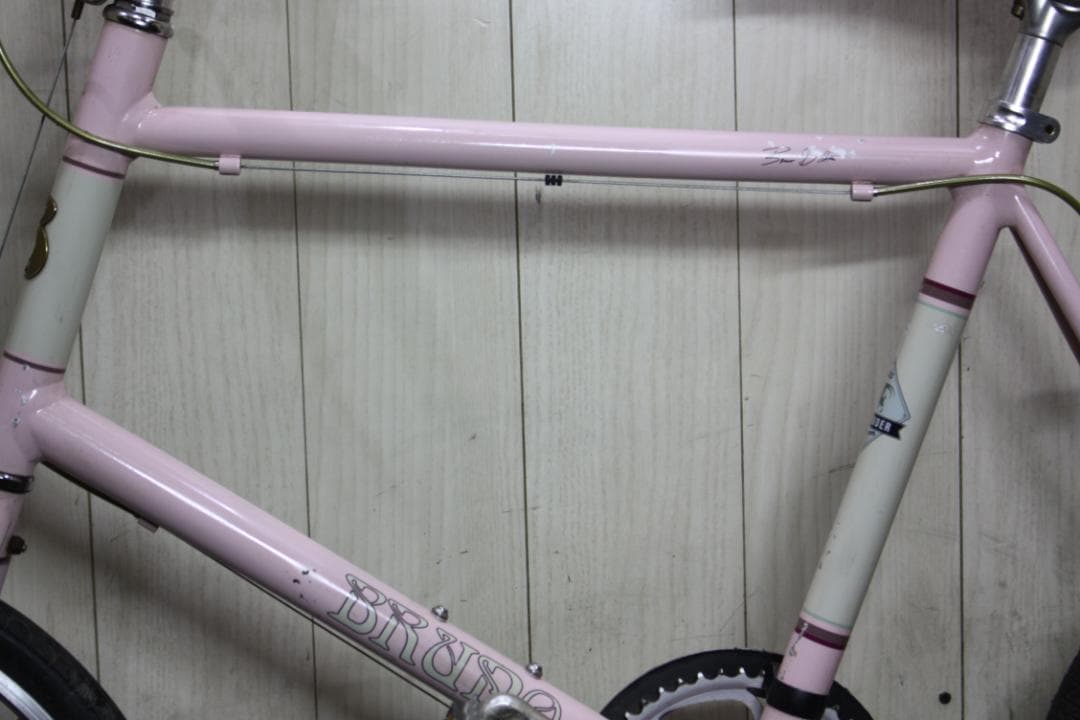 ブルーノ(BRUNO)　20インチ シマノ7速 クロモリ 460mm ミニベロ