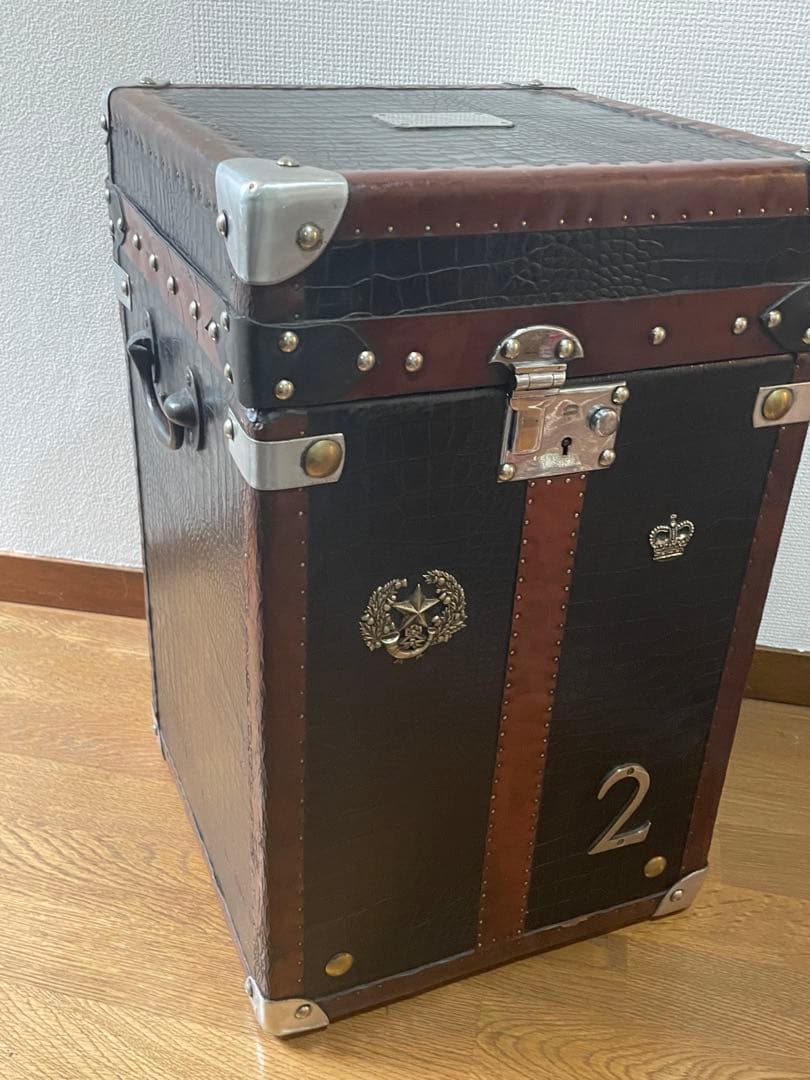 イギリスアンティーク　クロコのボックス