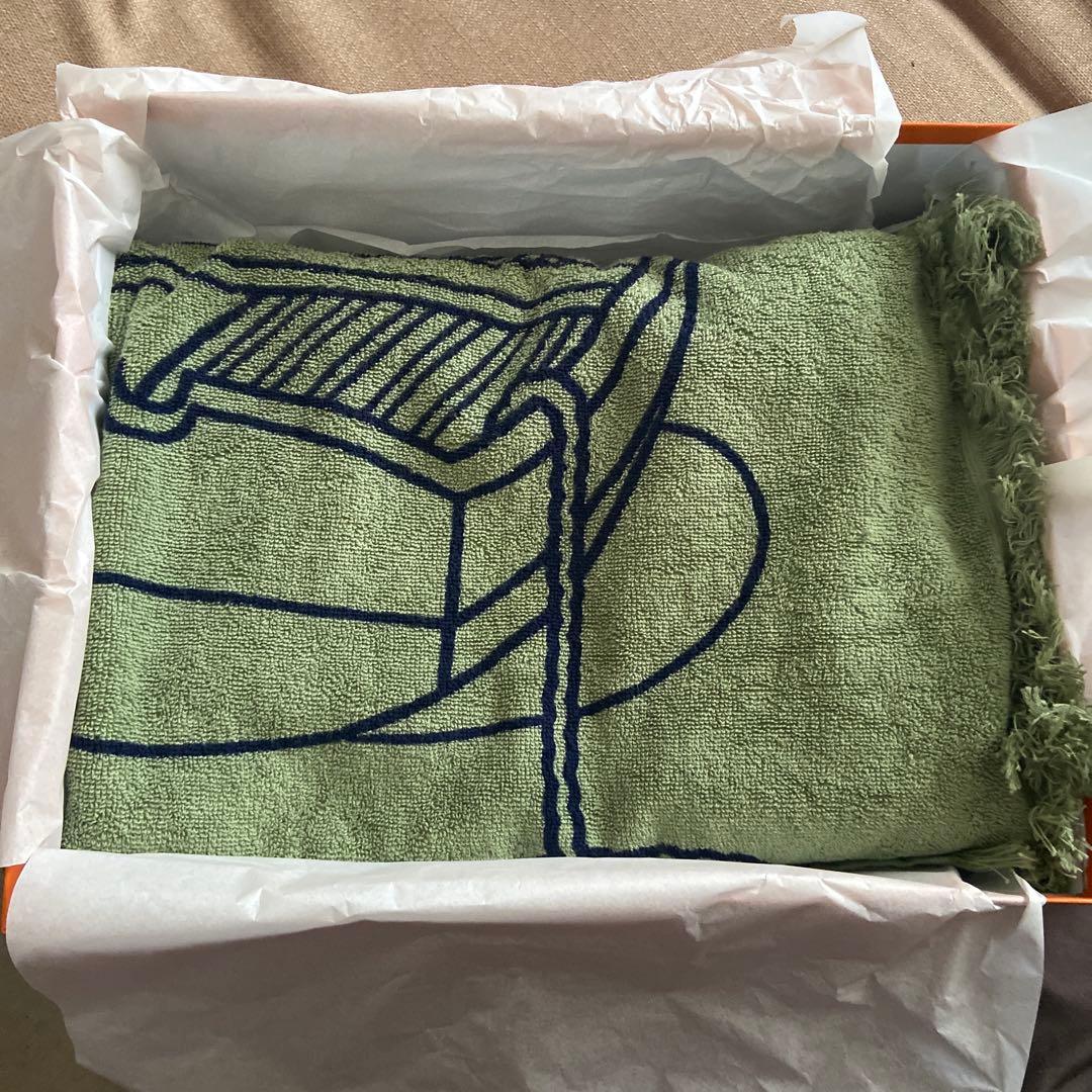 HERMES バスタオル