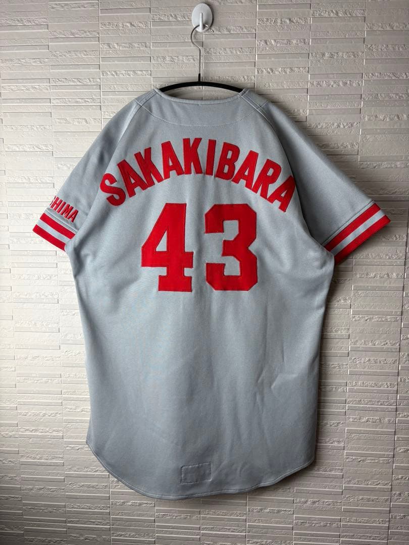 1989年　広島東洋カープ　実使用ニフォーム ビジター　御船 英之　選手モデル