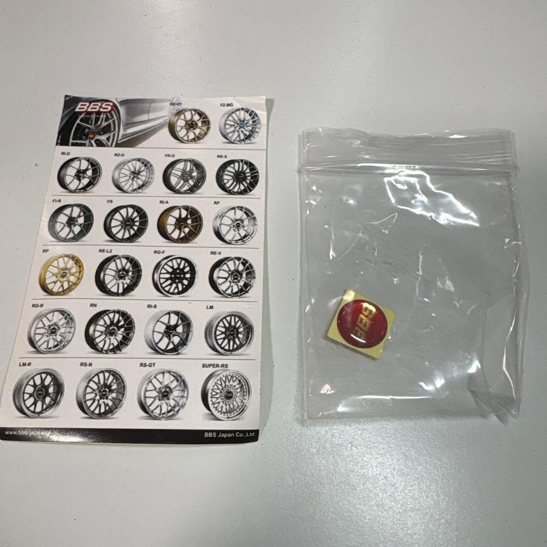BBS RS ミニチュア ホイール オブジェ