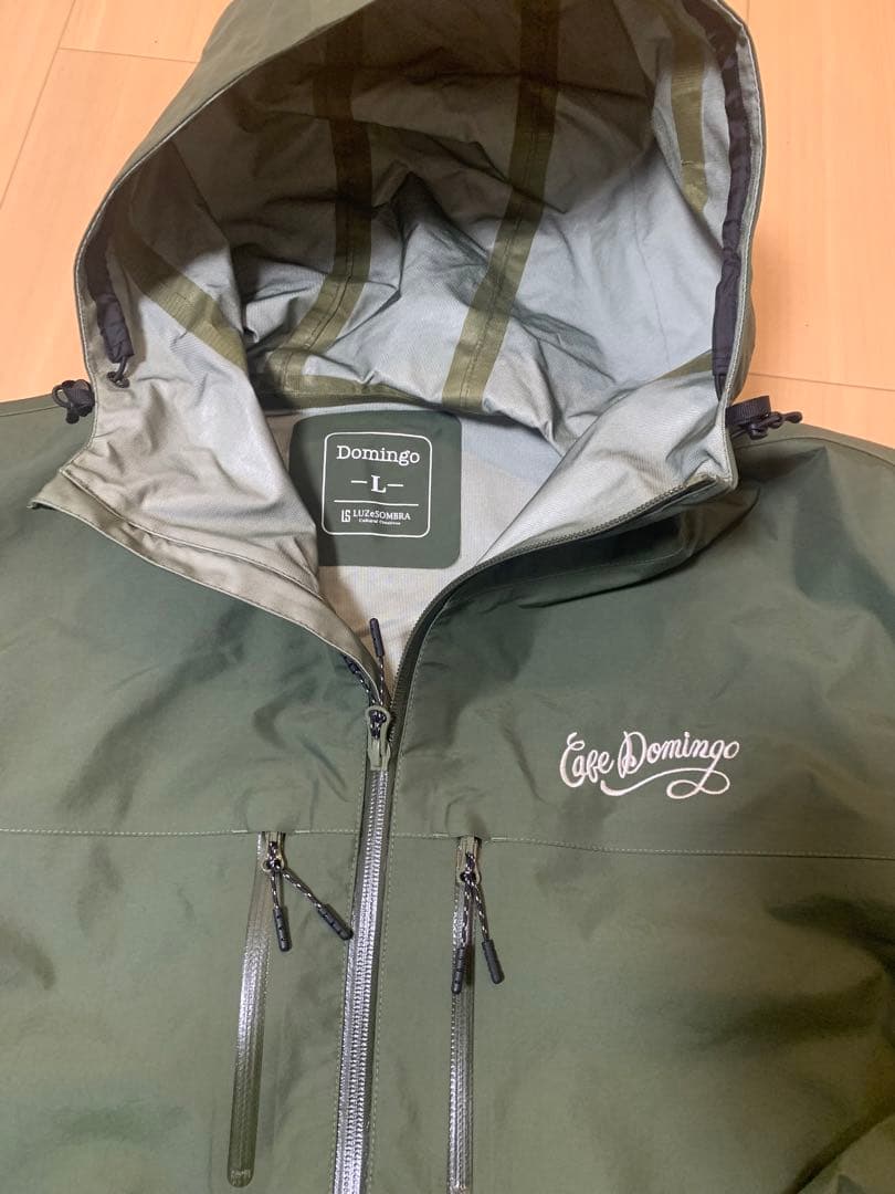ルースイソンブラ、ドミンゴ、Domingo、マウンテンパーカー、Lサイズ、カーキ
