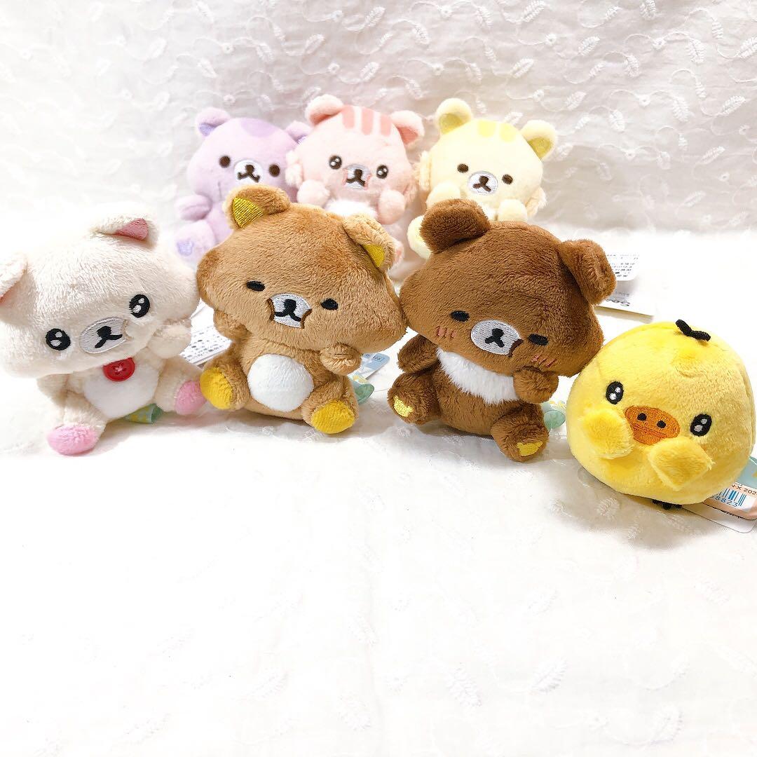 匿名　新品未使用　リラックマ　まんぷくまくまく　てのり ぬいぐるみ