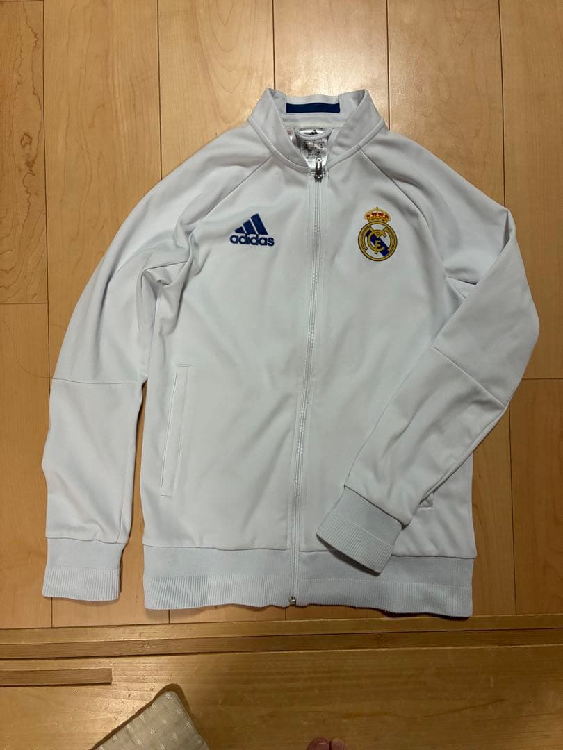 レアル・マドリード　ジャージ上　adidas レディース160〜Sサイズ