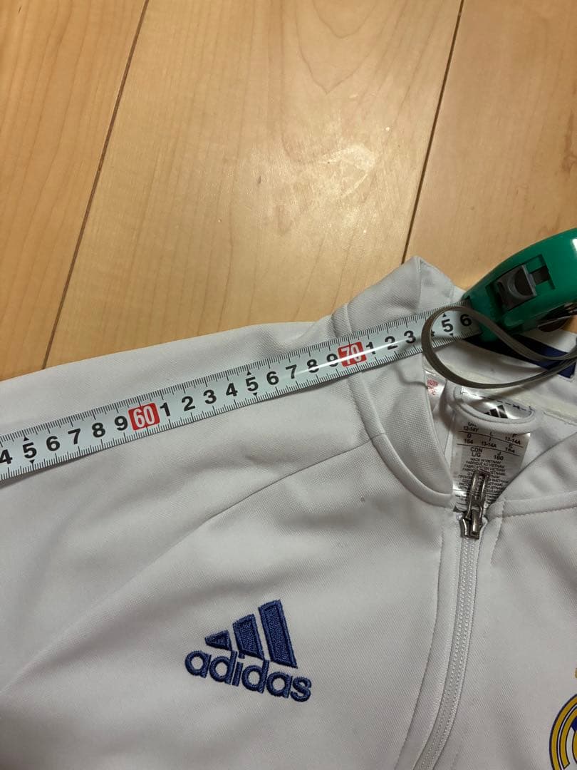 レアル・マドリード　ジャージ上　adidas レディース160〜Sサイズ