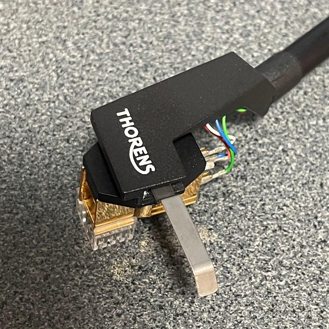 THORENS カートリッジ レコード 金メッキ端子　ジャンク