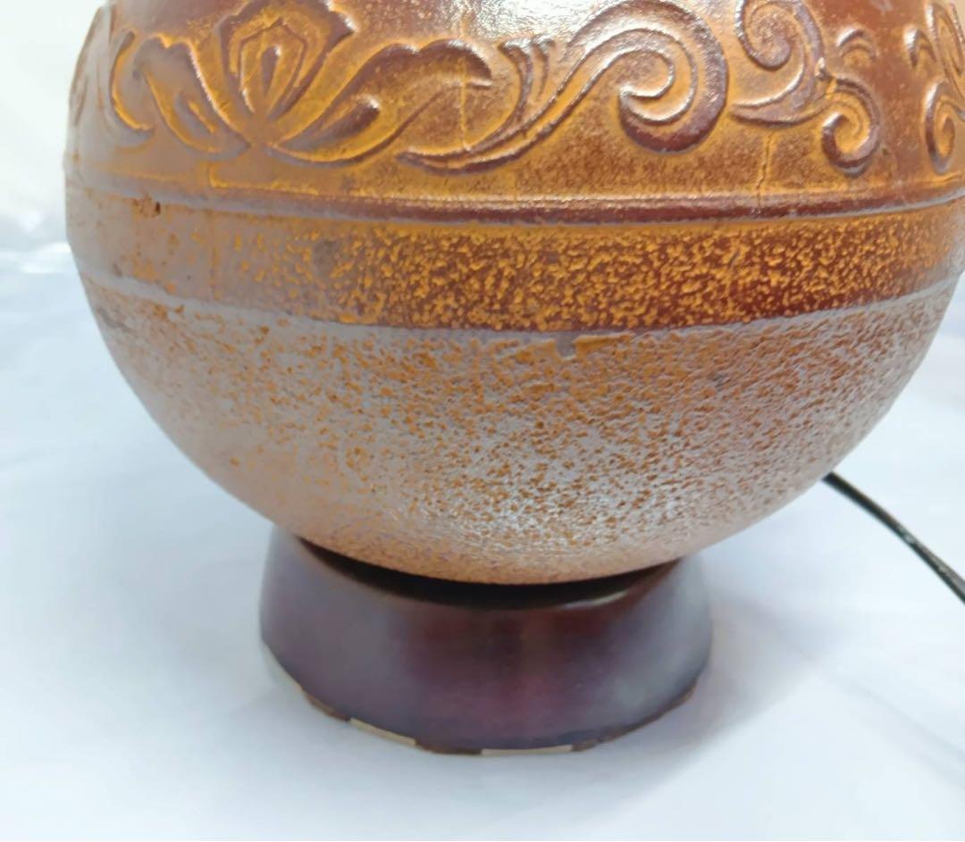 アンティーク　南部鉄器　台座　テーブル ランプ　スタンド　照明　骨董　レトロ