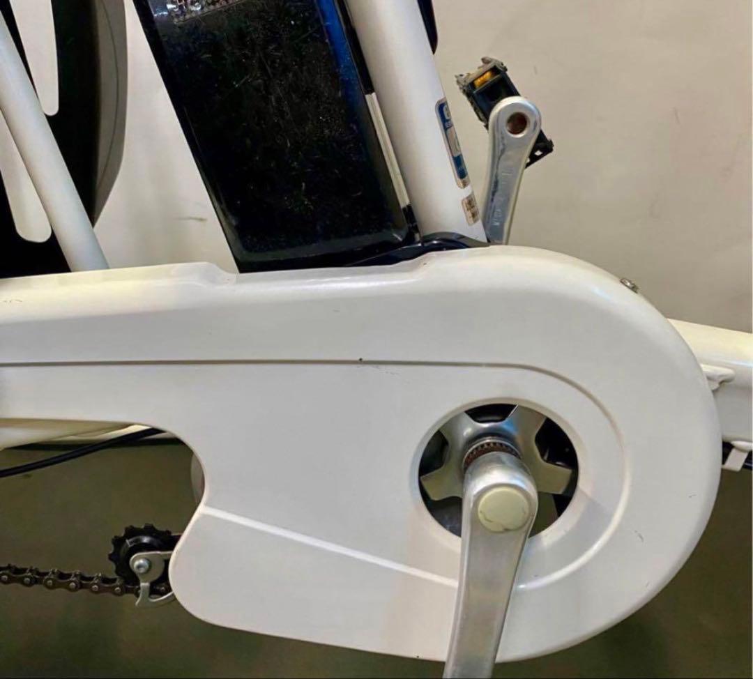 1年保証 送料無料　新型　パナソニック　ギュットミニ　白色　電動アシスト自転車