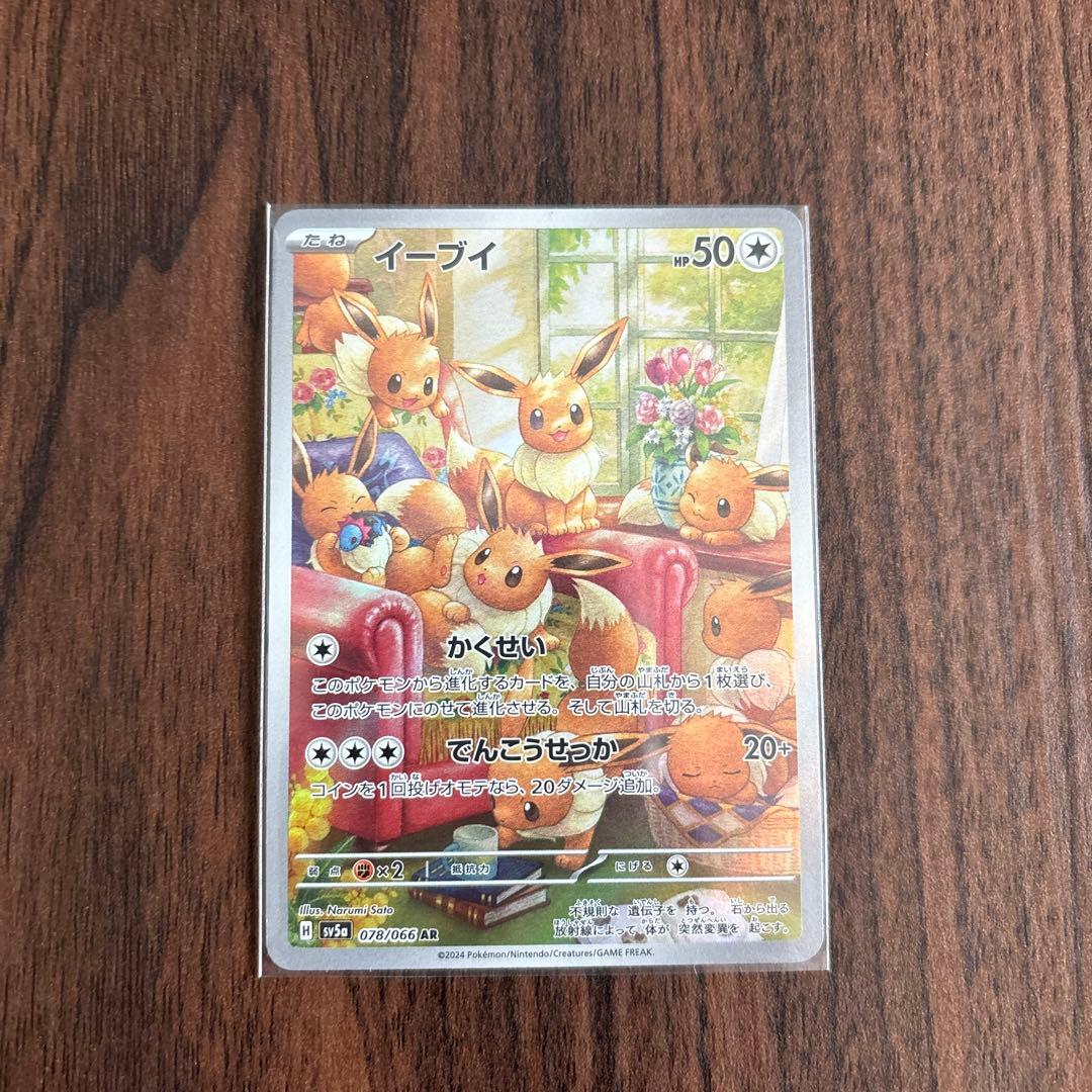 ポケモンカード　ブイズ ex sar 9枚セット　テラスタルフェスex オマケ