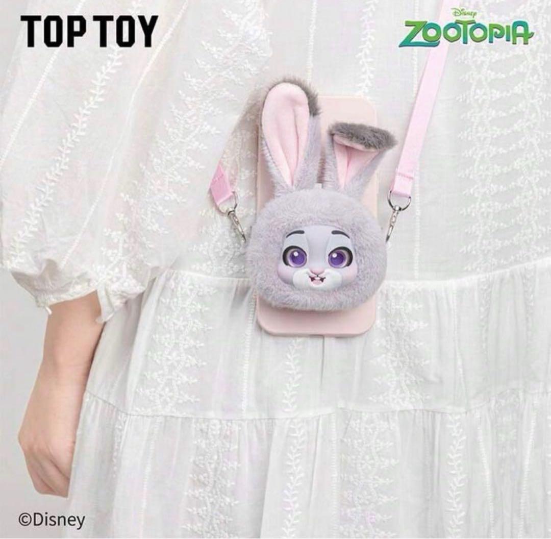 TOPTOY 正規品 ズートピア スマホ グリップ ジュディ ニック 2点セット