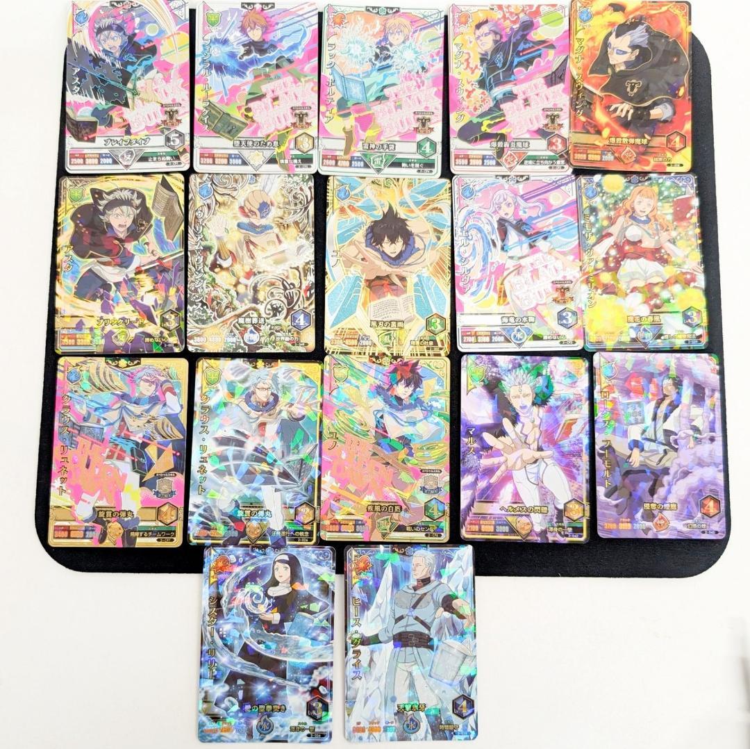 希少 ブラッククローバー グリモワールバトル カード / 17枚 まとめセット
