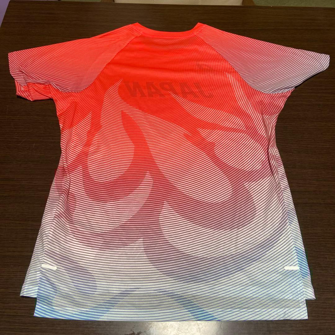 陸上　日本代表オーセンティック半袖シャツ　Sサイズ