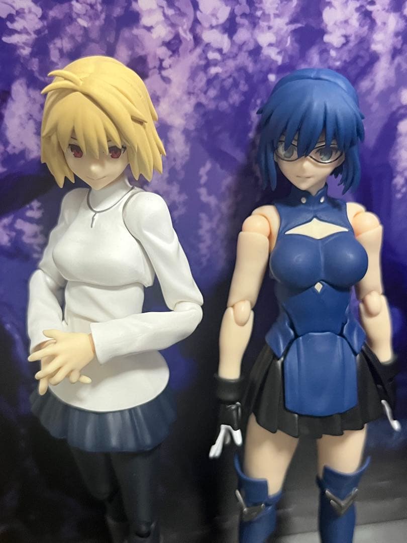 figma アルクェイド・ブリュンスタッド DX (特典)＆シエルDX(眼鏡付)