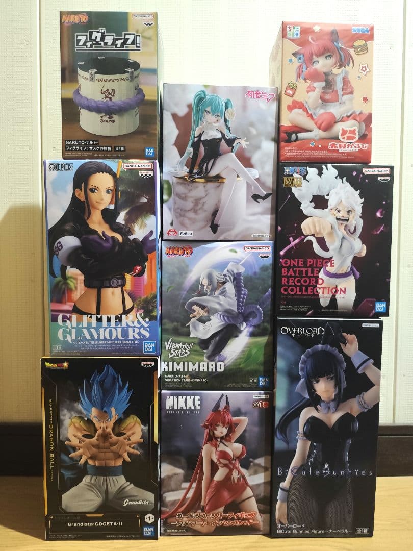 プライズフィギュアまとめ売り9体