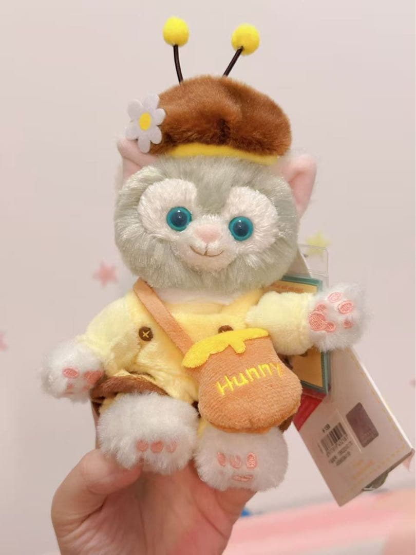 いかさ　お顔厳選　ディズニー　ミツバチコスチューム肩のせぬいぐるみ