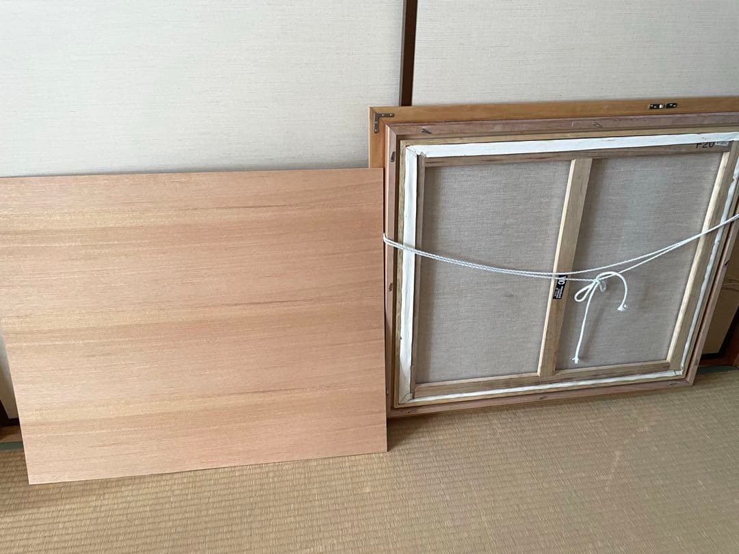 アクリル画 F20 風景画