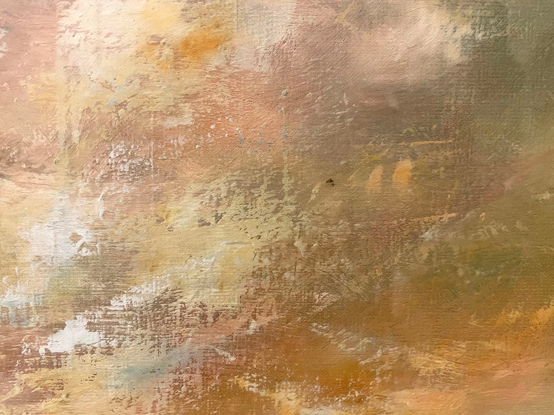 アクリル画 F20 風景画