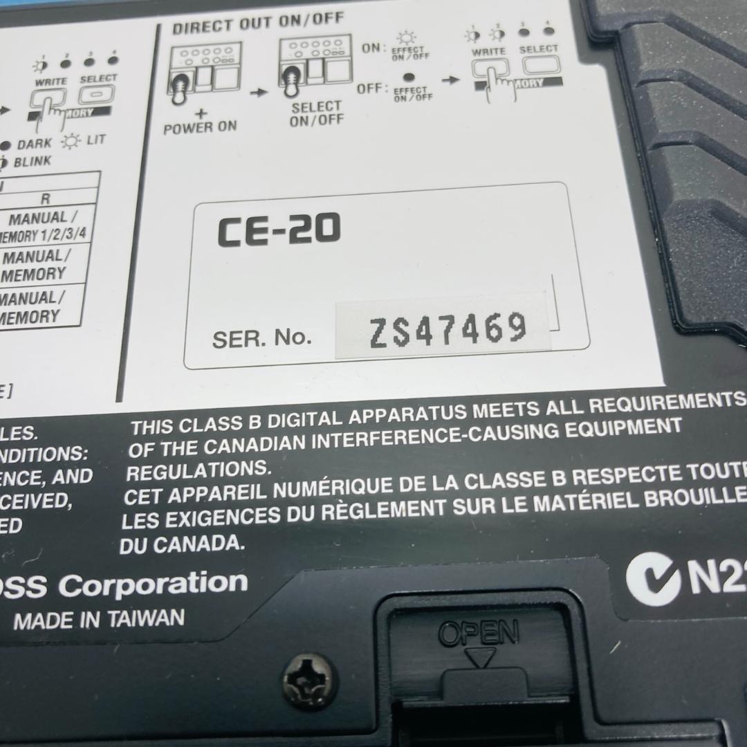 希少 BOSS CHORUS ENSEMBLE CE-20 ツインペダル