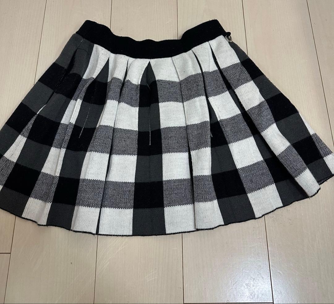 ジュンアンドロペ　ギンガムニットセットアップ　セット販売