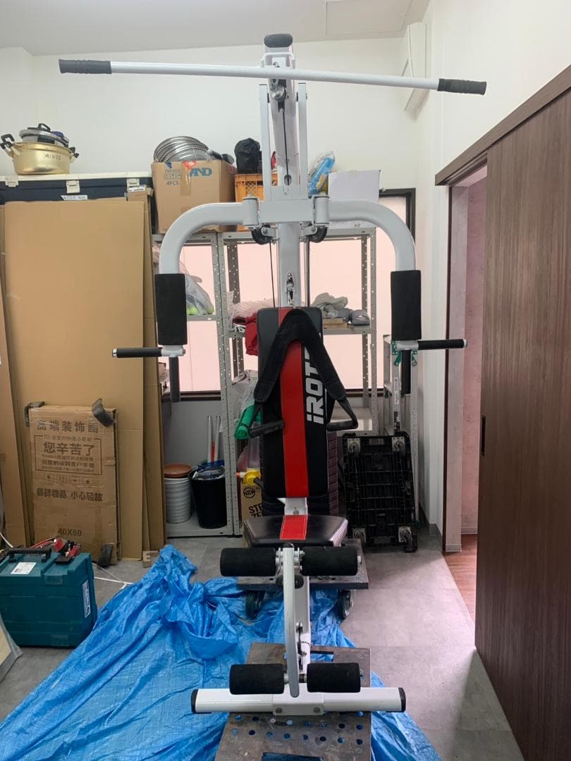 【コンテナ保管】【福岡市限定】ウエイトトレーニングマシン IROTEC