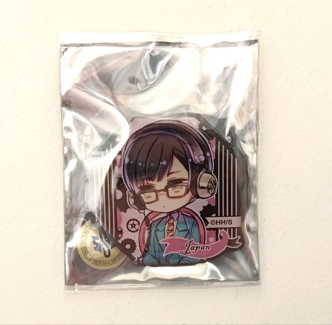 ヘタリア ぷくっとバッジ 日本