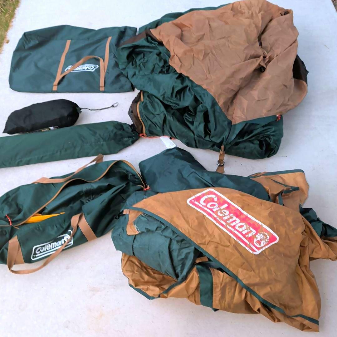 中古　コールマン テント タフワイドドームIV300　スタートパッケージ