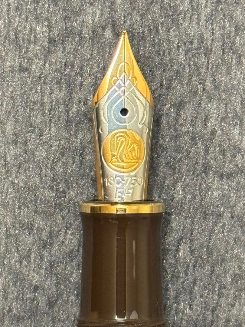 ペリカン スーべレーン m800 EF ブラウンブラック