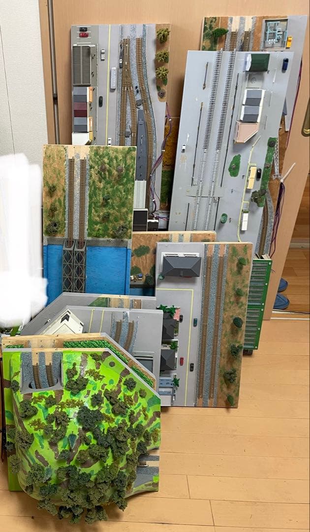 Nゲージ鉄道模型 レイアウトパーツセット （ジオラマ）