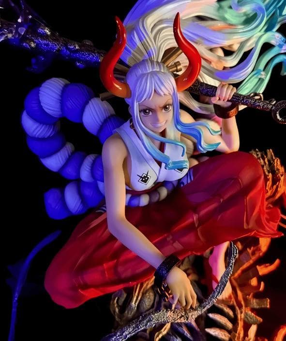 ワンピース ヤマト フィギュア ガレージキット 塗装済み完成品 popスケール