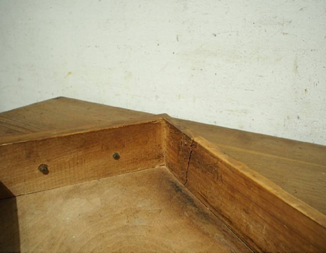 1041 ヴィンテージ　ロータイプの片袖机　文机　書斎　センターテーブル　レトロ