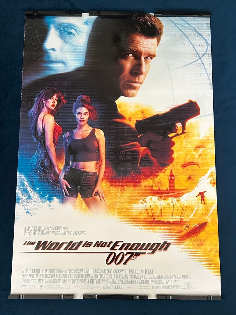 007 ワールド・イズ・ノット・イナフ　USオリジナル映画ポスター