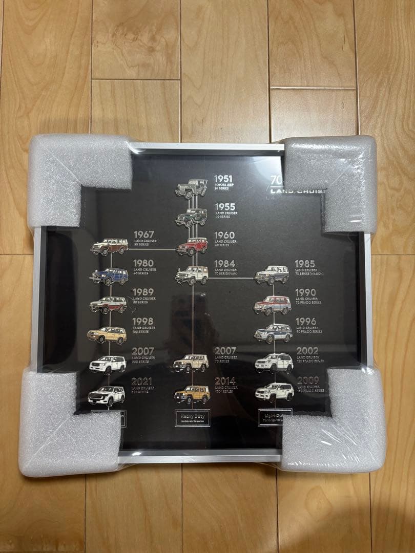 トヨタ　ランドクルーザー　70周年記念　ピンバッジ