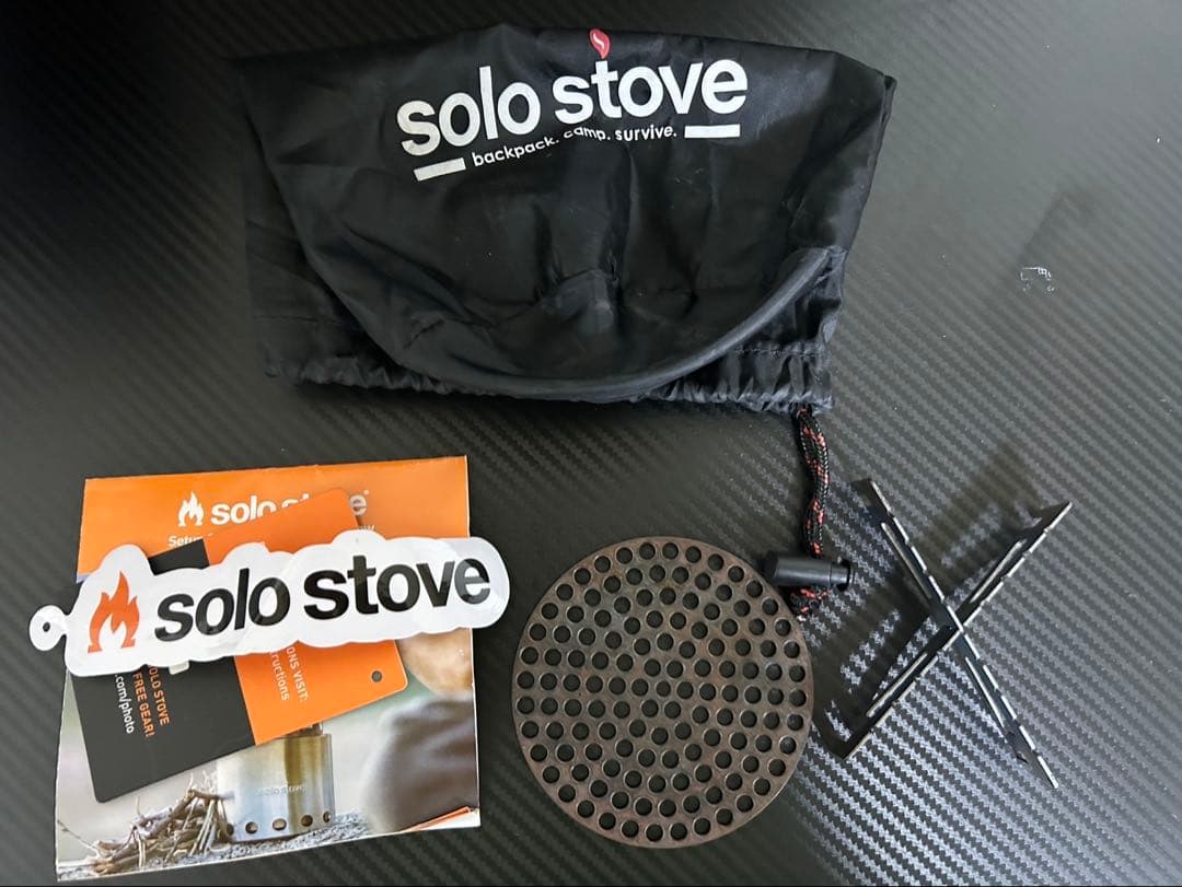 ソロストーブライト&pot900 セット備品多数