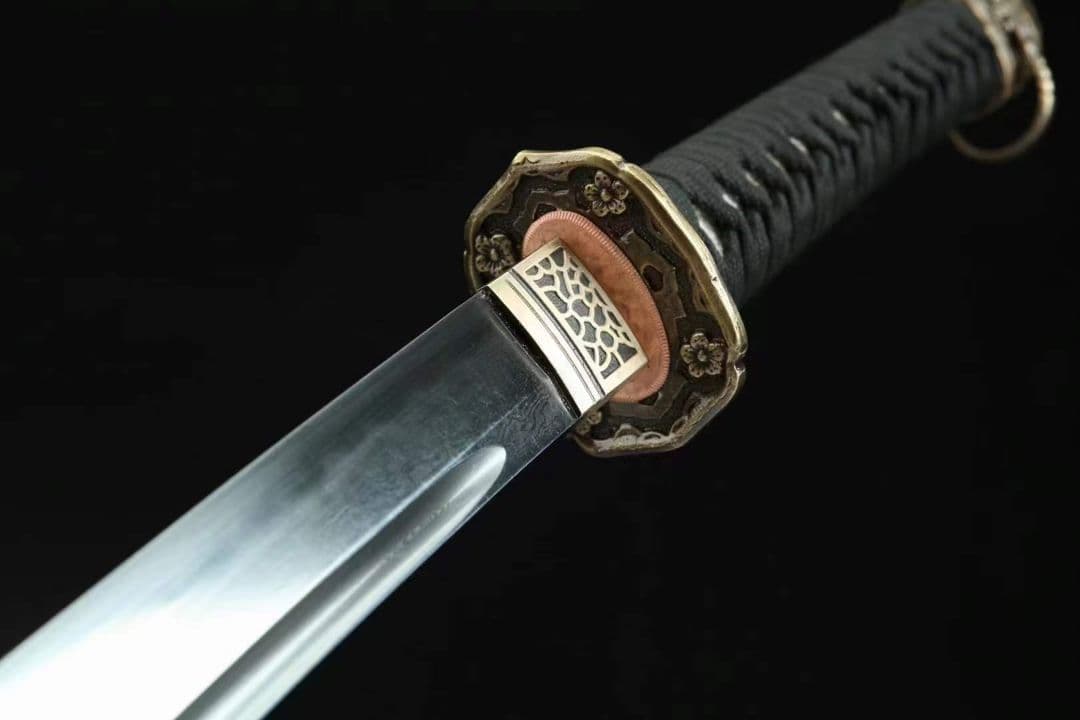 純銅九八指揮刀（黄銅鞘）古兵器   武具　刀装具　日本刀　模造刀   居合刀