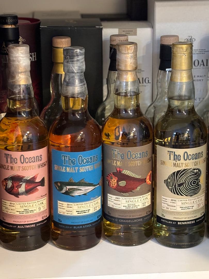 オーシャンズ　ウイスキー　４本セット