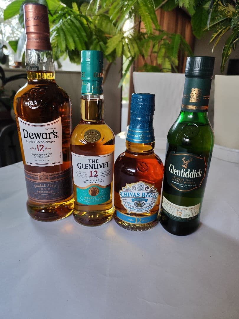 Dewar's・GLENLIVET ・CHIVAS ＆Glenfiddich