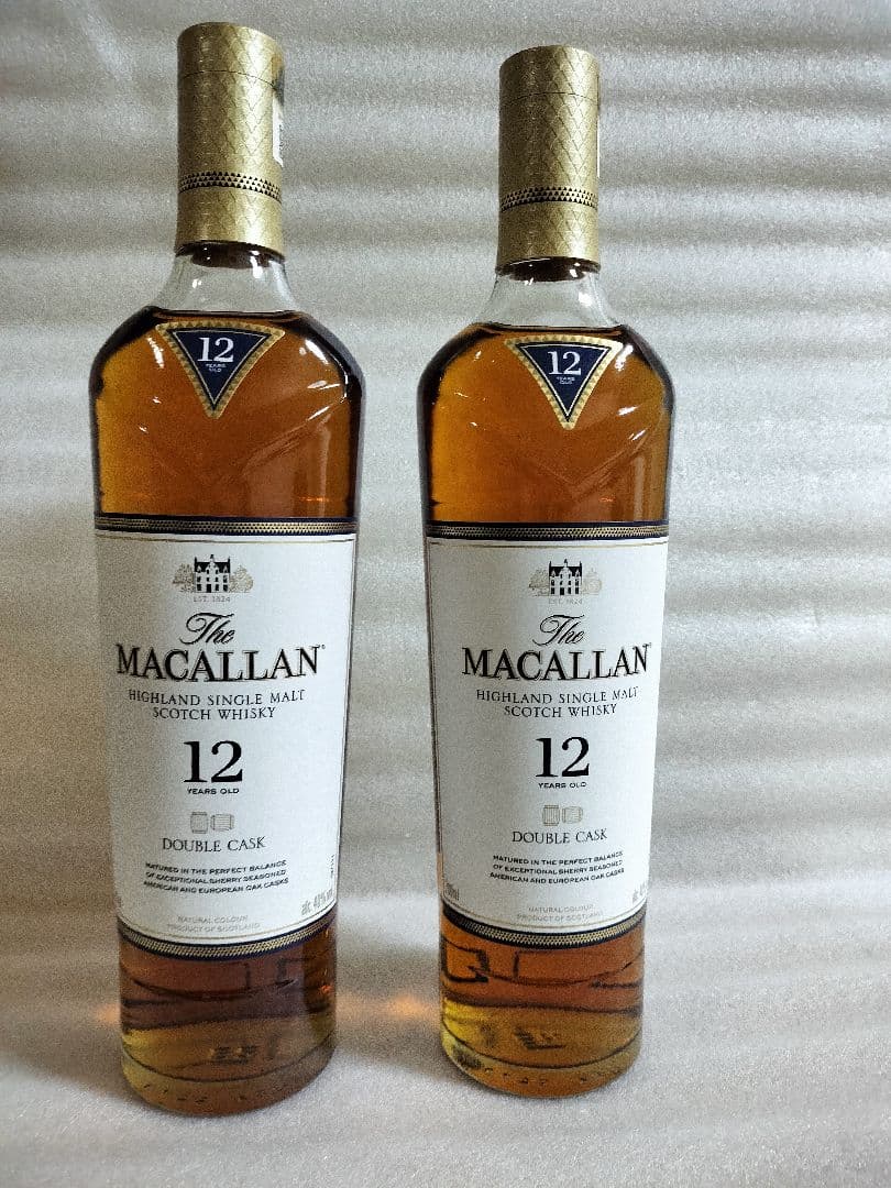 マッカラン 12年 ダブルカスク 700ml×2箱