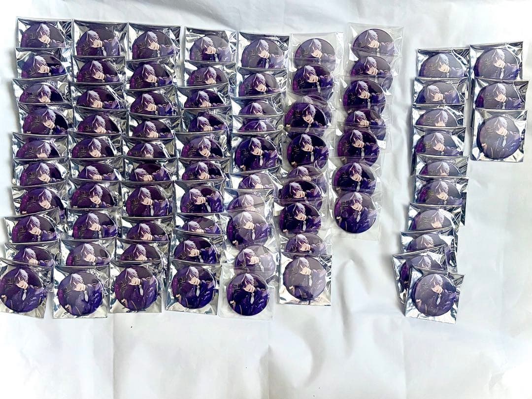 浦島坂田船 志麻 缶バッジ 看守 等身