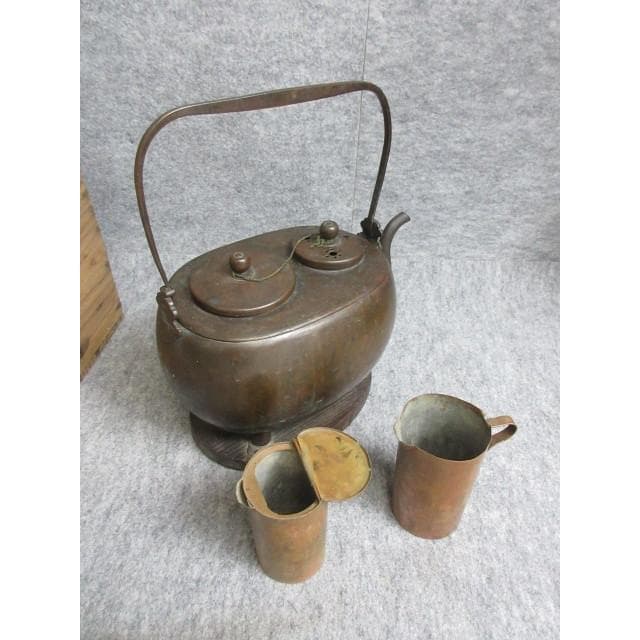 手提燗銅壷箱付き [B27935]