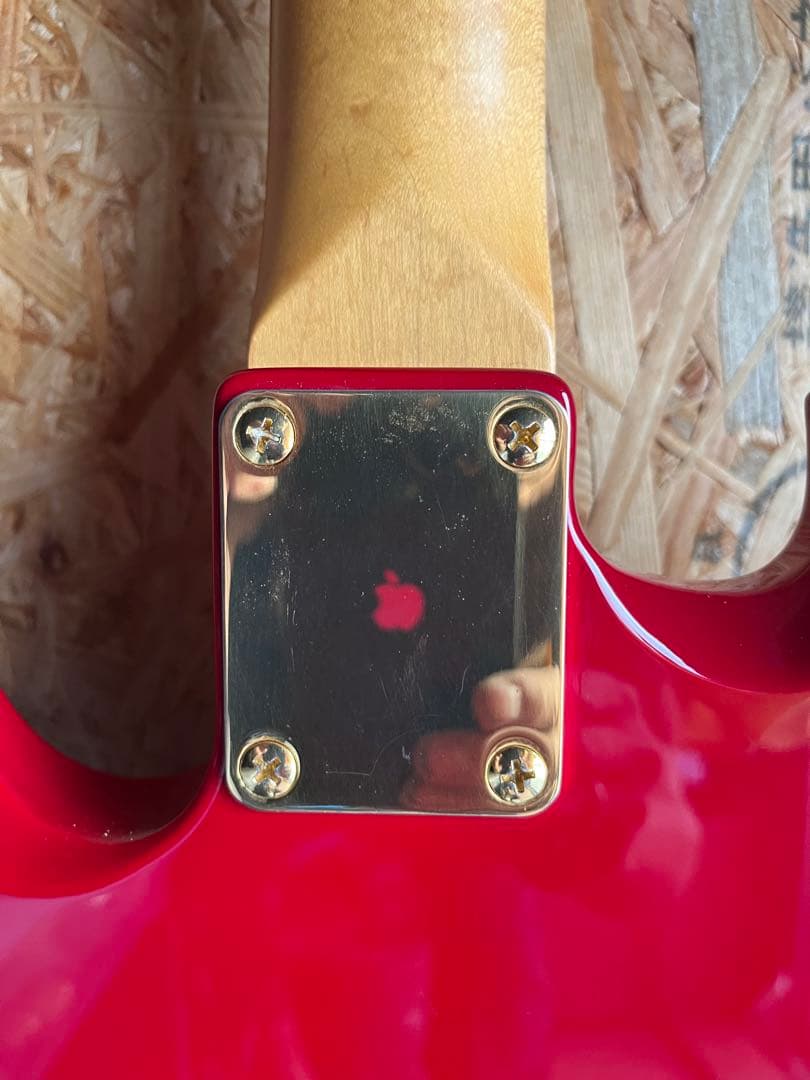 TARGET ギター レッド/オレンジグラデーション　hide モッキンバード