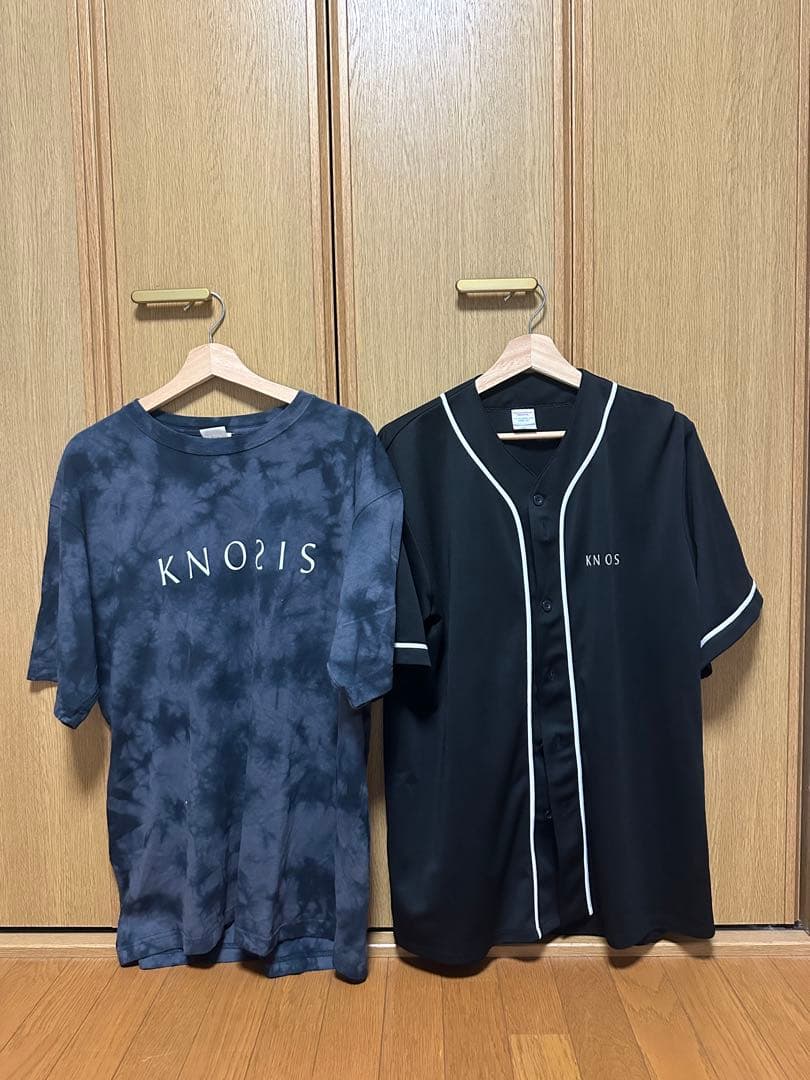 KNOSIS タイダイ柄 ベースボール Tシャツ