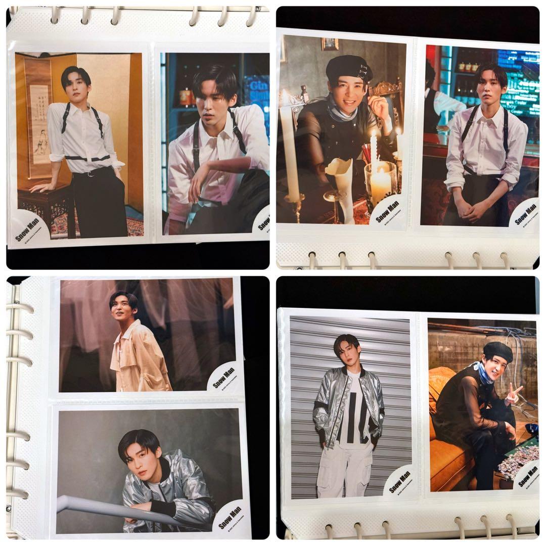 ま*ろ様 [超美品]Man目黒蓮 公式写真80枚+公式アルバムまとめ売り