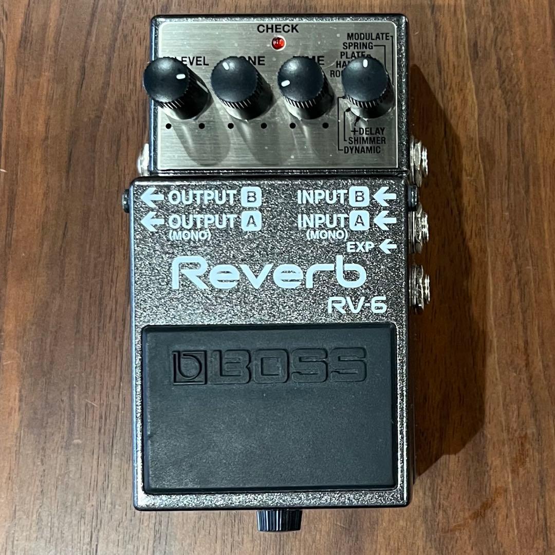 BOSS RV-6 リバーブ ほぼ美品 箱付き
