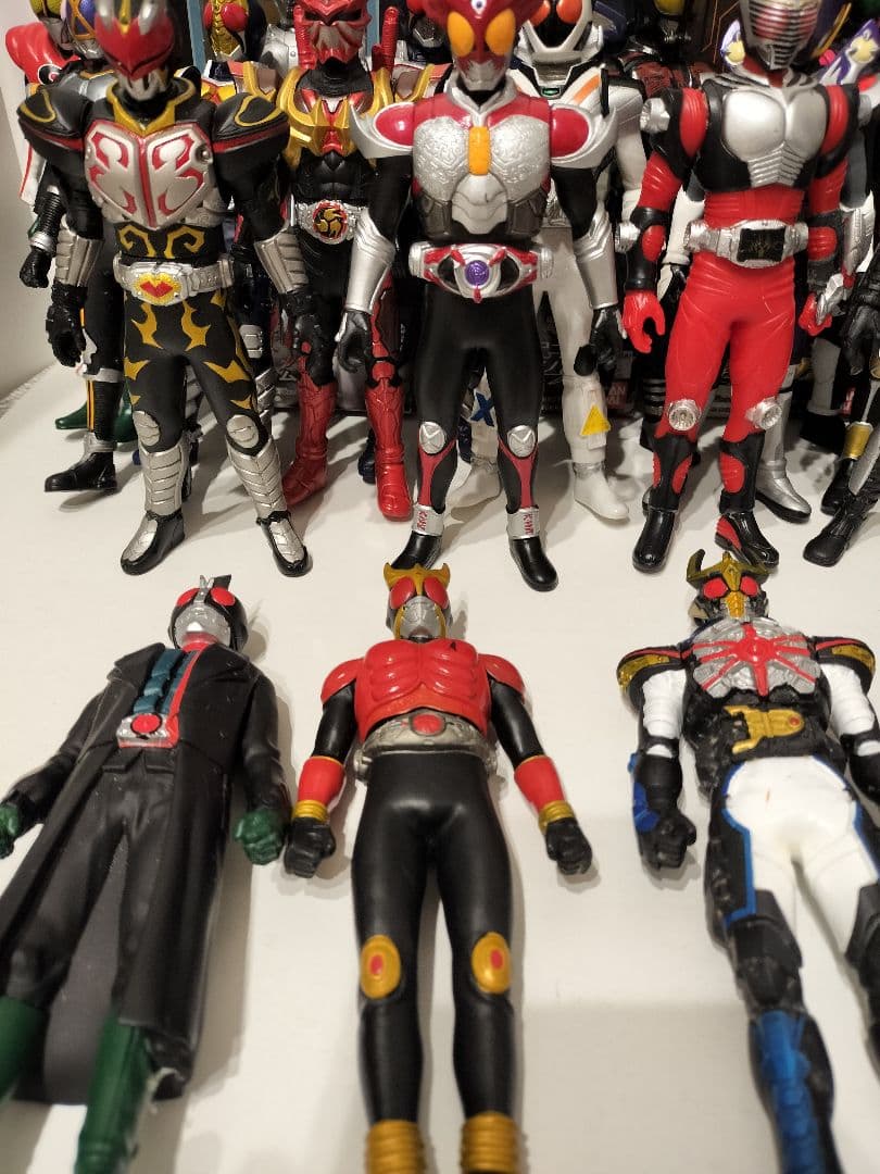 仮面ライダー　ソフビ30体以上　まとめ売り