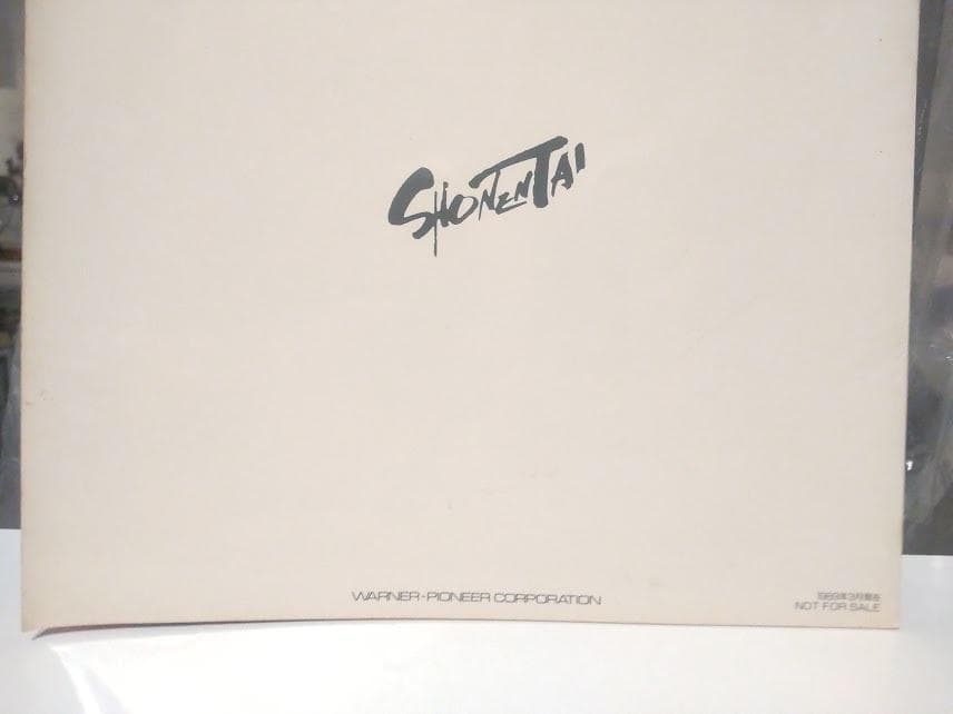 ★1989年 ディスコグラフィ ジャニーズ 少年隊 パンフレット カタログ