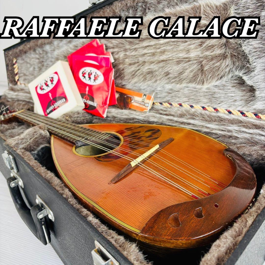 ラファエルカラーチェ マンドリン イタリア ナポリ 1975年 弦楽器 ハード